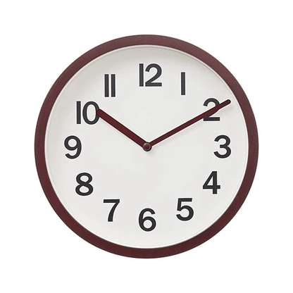 PLASTIC WOOD CLOCK D22