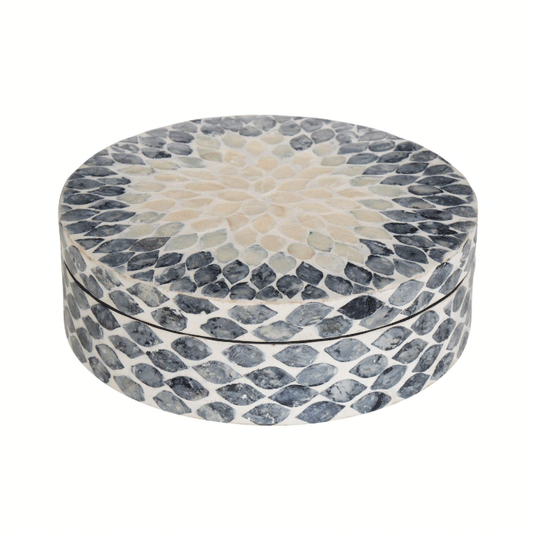 SHEILA SEASHELL ROUND BOX