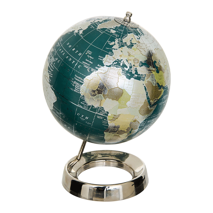 GLOBE THE PALM RESORT H27.5CM METAL
