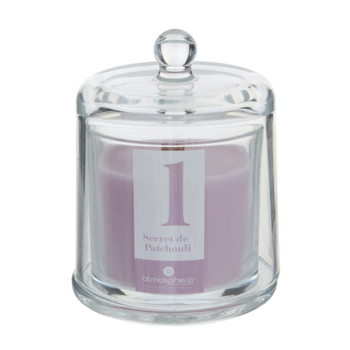 ΑΡΩΜΑΤΙΚΟ ΚΕΡΙ NUMIA PATCHOULI ΣΕ ΓΥΑΛΙΝΟ ΔΟΧΕΙΟ 240 GR
