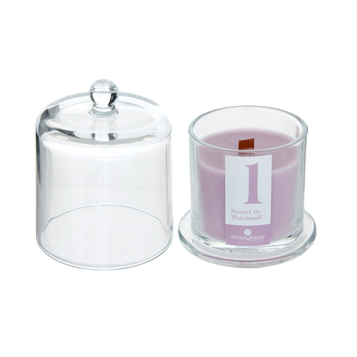 ΑΡΩΜΑΤΙΚΟ ΚΕΡΙ NUMIA PATCHOULI ΣΕ ΓΥΑΛΙΝΟ ΔΟΧΕΙΟ 240 GR