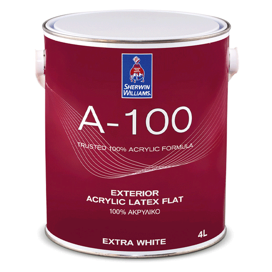 A-100 EXTERIOR ACRYLIC MATT SUPERWHITE 8L