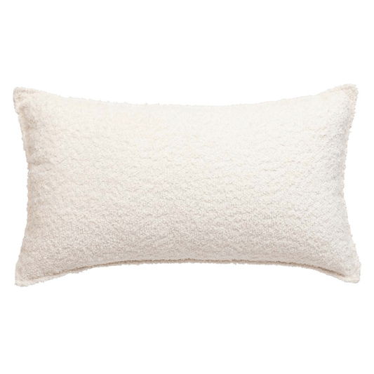 CUSHION BUCLETTE SOANA IVORY-WHITE 30X50CM