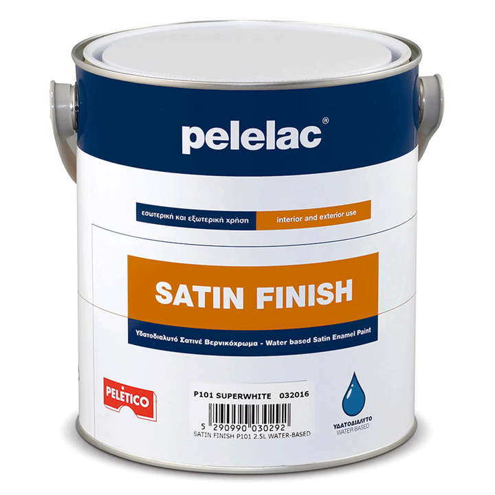 SATIN FINISH P104 2.5L [WATER BASED]
