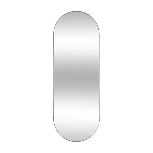GOLD MET MIRROR SELENA 112X40CM