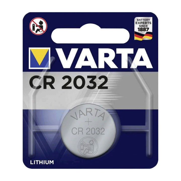 ΜΠΑΤΑΡΙΑ ΛΙΘΙΟΥ VARTA CR2032 3V