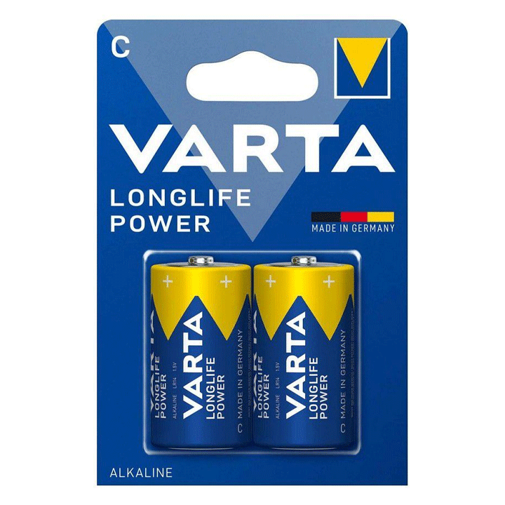 ΣΕΤ 2 ΑΛΚΑΛΙΚΩΝ ΜΠΑΤΑΡΙΩΝ VARTA HIGH ENERGY C