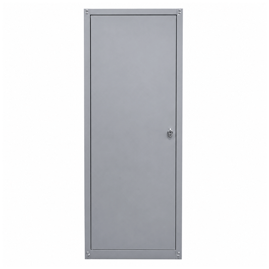GRIMA ARMADIO METAL BROOM STORAGE CABINET 60X40X167CM