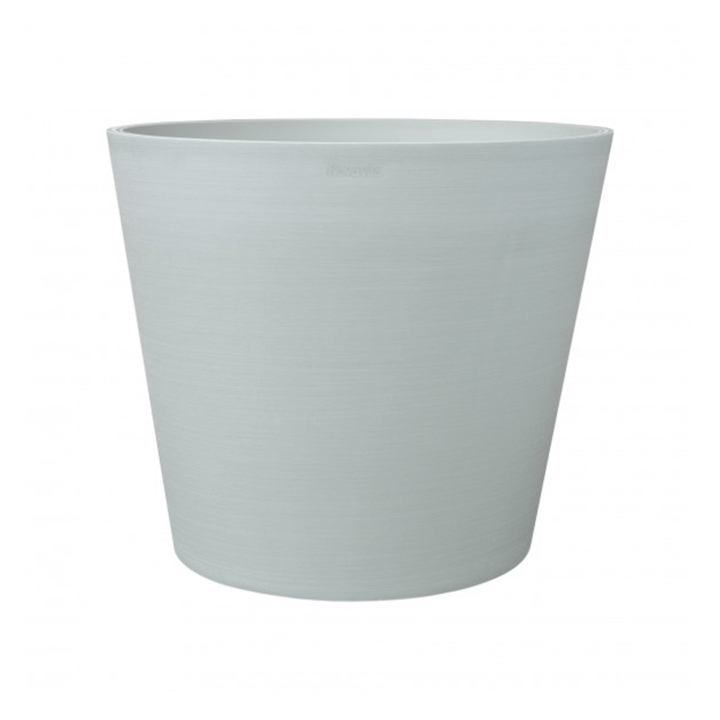 TRUNCATED CONE POT Ø30CM ΛΕΥΚΟ