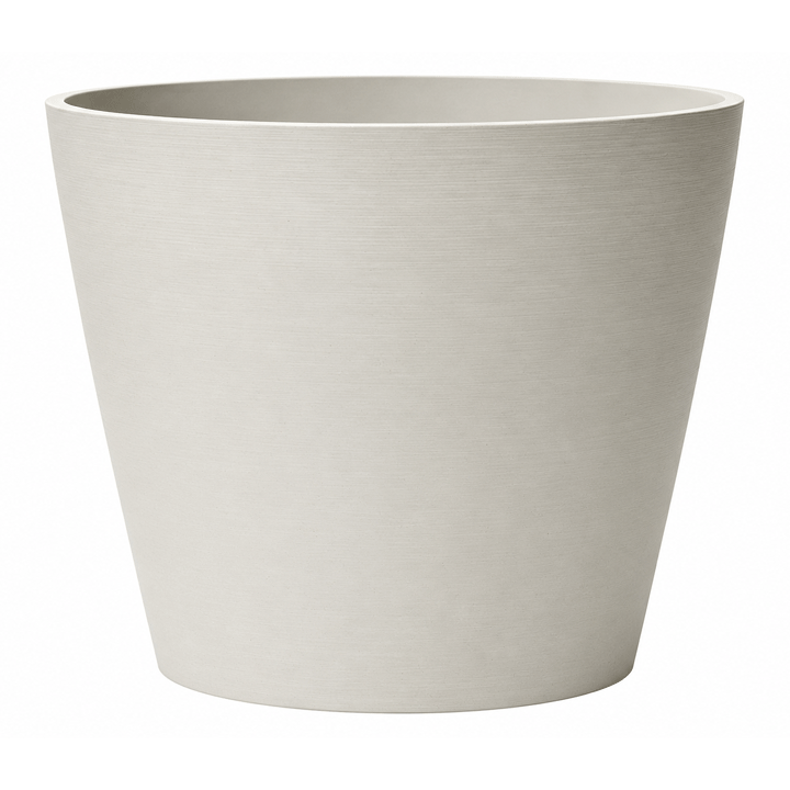 TRUNCATED CONE POT Ø7CM ΛΕΥΚΟ