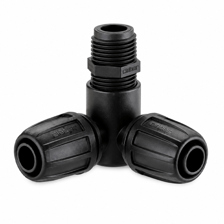 THREADED ELBOW CONNECTOR 1/2" CLABER 99021