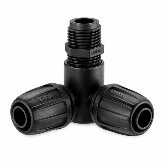 THREADED ELBOW CONNECTOR 1/2" CLABER 99021