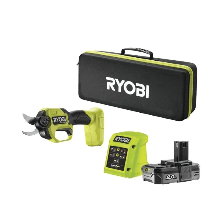 ΑΣΥΡΜΑΤΟ ΚΛΑΔΕΥΤΗΡΙ BRUSHLESS 28 ΧΙΛ. 18V ONE+ RYOBI RY18SCXA-120T ΜΕ ΜΠΑΤΑΡΙΑ & ΦΟΡΤΙΣΤΗ