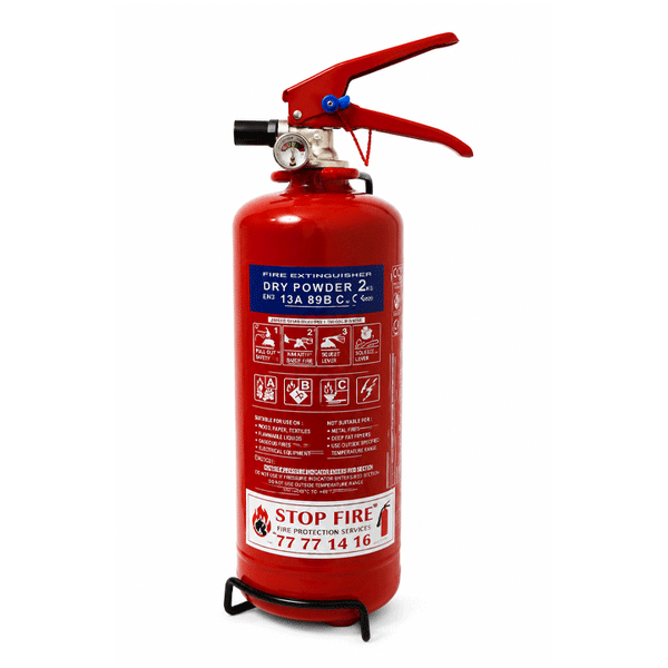FIRE EXTINGUISHER POWDER 2KG F2
