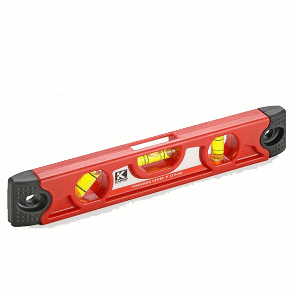 KAPRO TOOLBOX LEVEL TORPEDO 9'' CARDED