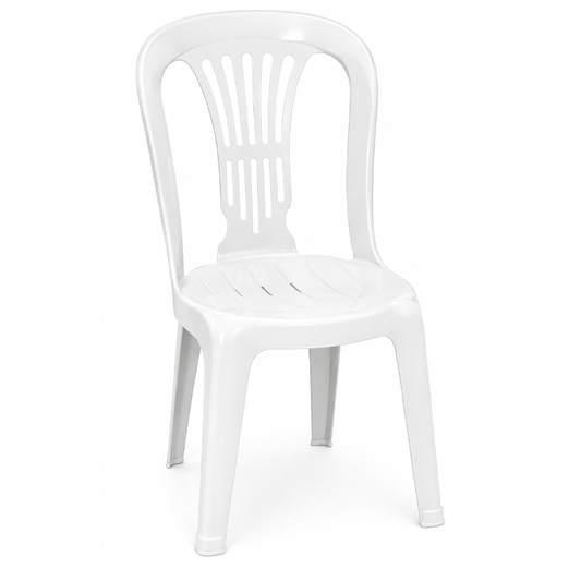 ETPLAST CHAIR VIENNA WHITE 40X40X88CM