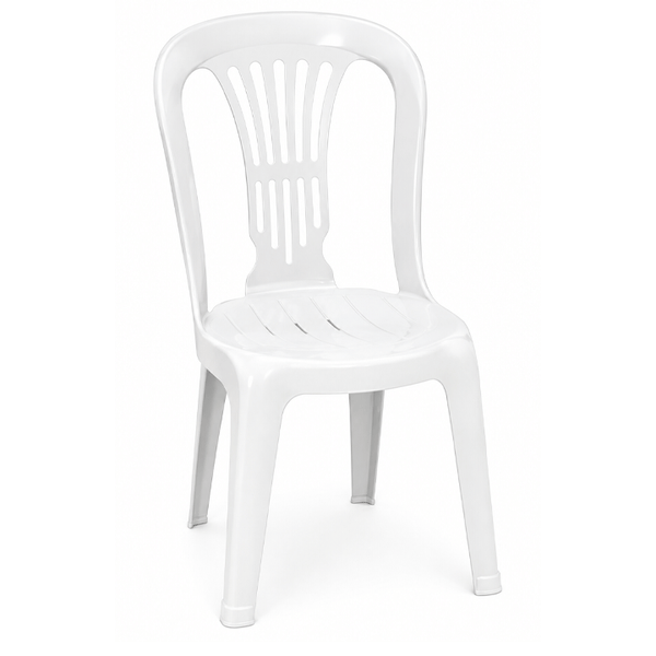 ETPLAST CHAIR VIENNA WHITE 40X40X88CM