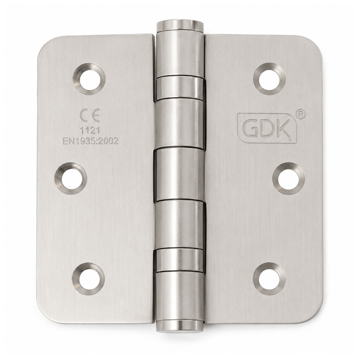HINGE NICKEL 2BB SS201 MAT 3.5X3.5X2.5MM ROUND 2PCS