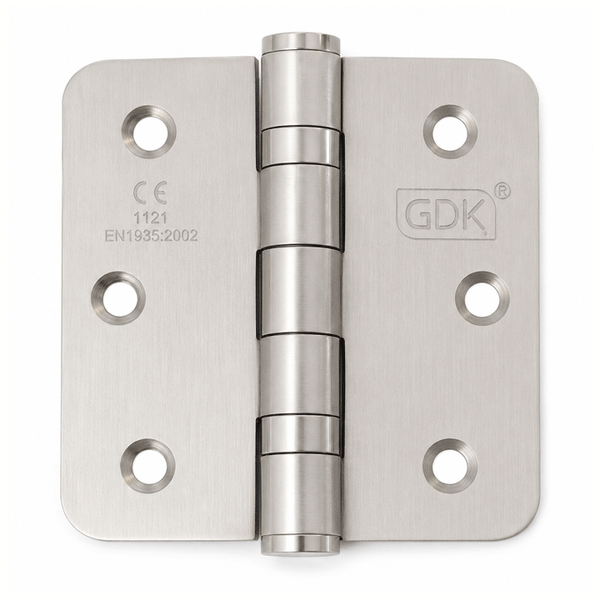 HINGE NICKEL 2BB SS201 MAT 3.5X3.5X2.5MM ROUND 2PCS