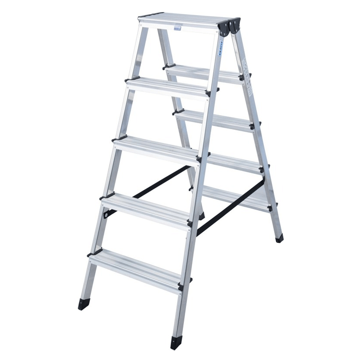 ELKOP DOUBLE SIDE ALUMINIUM LADDER 5 STEPS