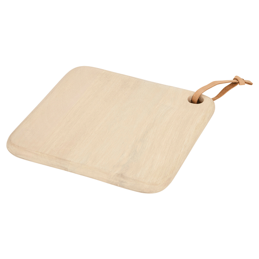 SERVING BOARD MANGO WOOD 22X22CM