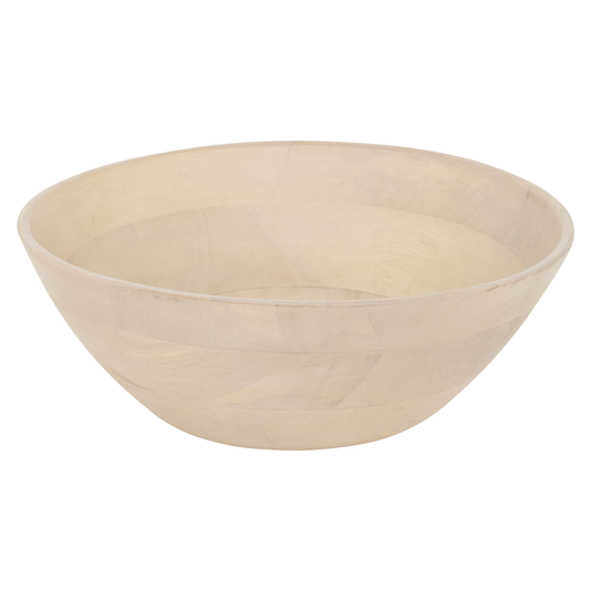 MANGO WOOD SALAD BOWL 25CM