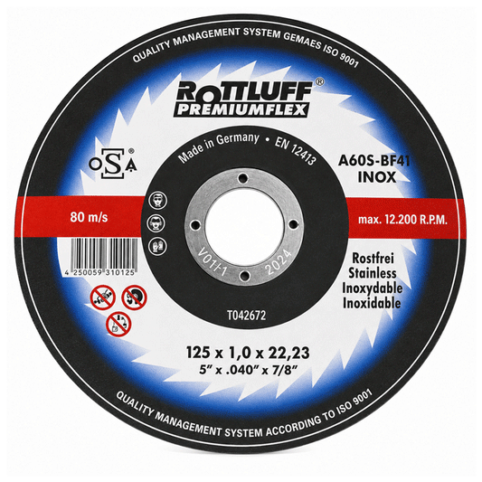 KOFTIS SIDEROU 125X3X22.2MM [5'']