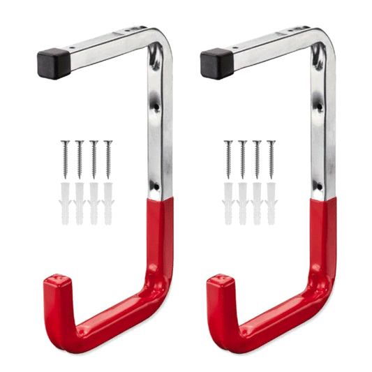 DEKTON 2PCS 26CM X 15.5CM WALL & CEILING HOOKS MAX CAPACITY 40KG