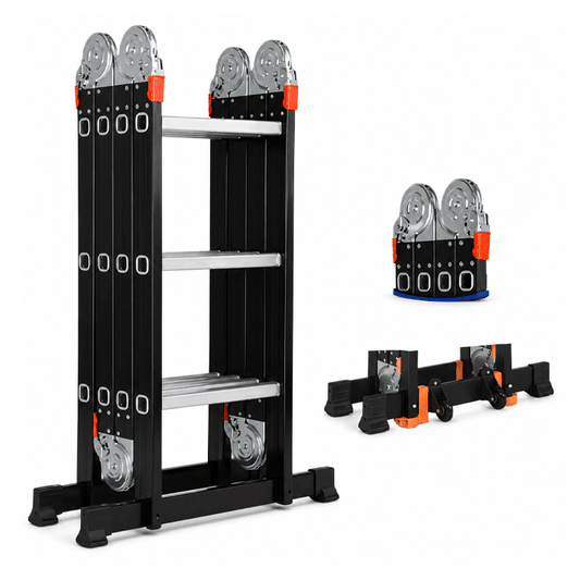 KAOKEY MULTIPURPOSE PROFESSIONAL LADDER 4X3 - 3.46M