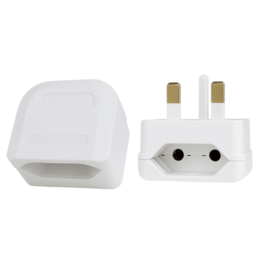 POKA UK PLUG TO EU SOCKET ADAPTOR