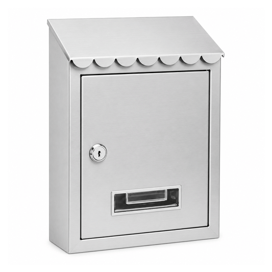 VULCANIA MAILBOX NO4 WHITE 350X230X80