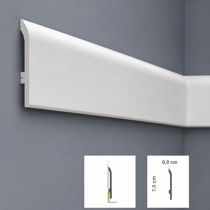 LUXSTYL POLYSTYRENE MOULDING L759 200CM