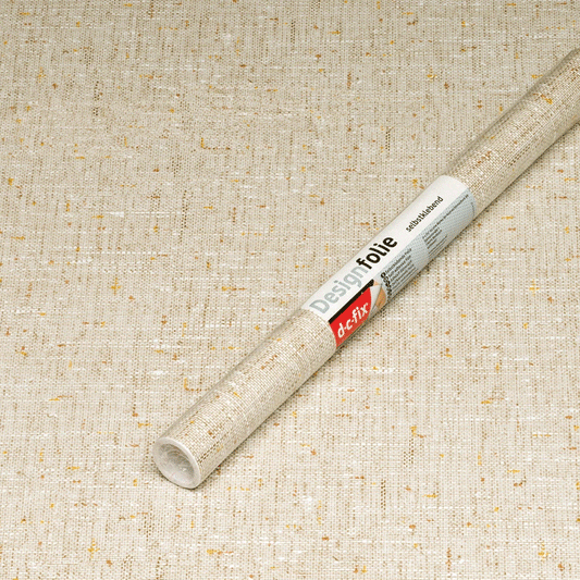 D-C-FIX  SELF-ADHESIVE FILM FABRIC BEIGE  45CMx2M