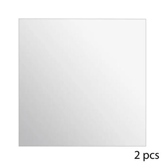 ADHESIVE SQUARE MIRRORX2 40X40