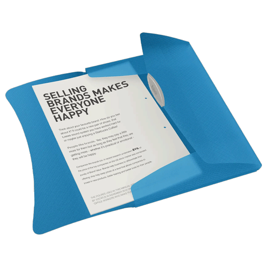 VIVIDA 3-FLAP FOLDERS A4 BLUE