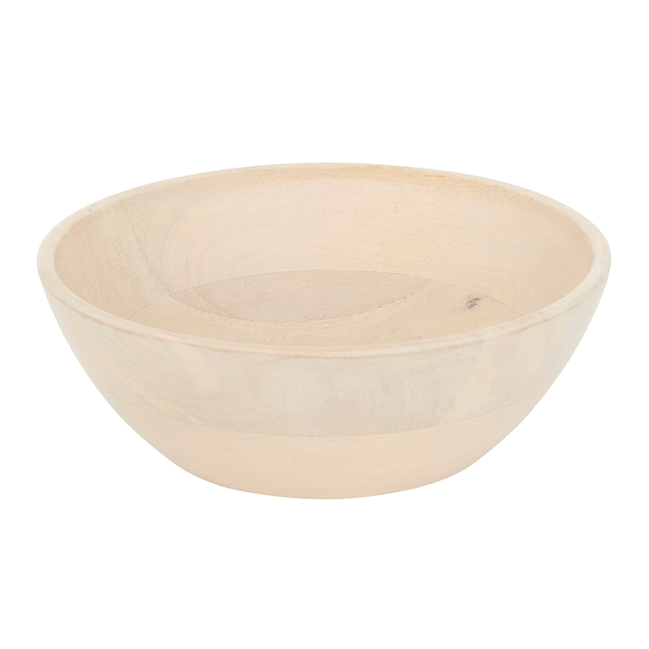 MANGO WOOD SALAD BOWL 18CM