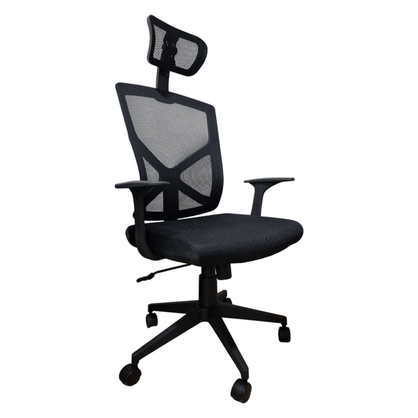 OFFICE CHAIR MESH BLACK LM-QZY1865