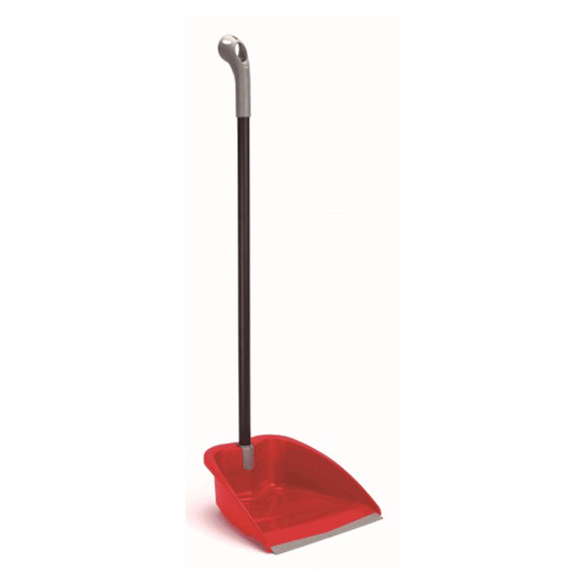 LONG FOLDABLE HANDLE DUSTPAN RED FASS