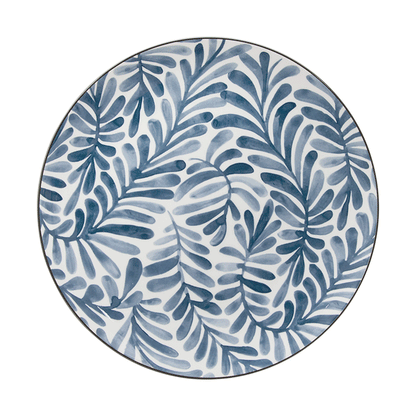DINNER PLATE UMAMI LEAF 26CMΧ6PCS