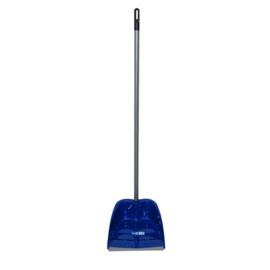 LONG HANDLE DUSTPAN WITH RUBBER