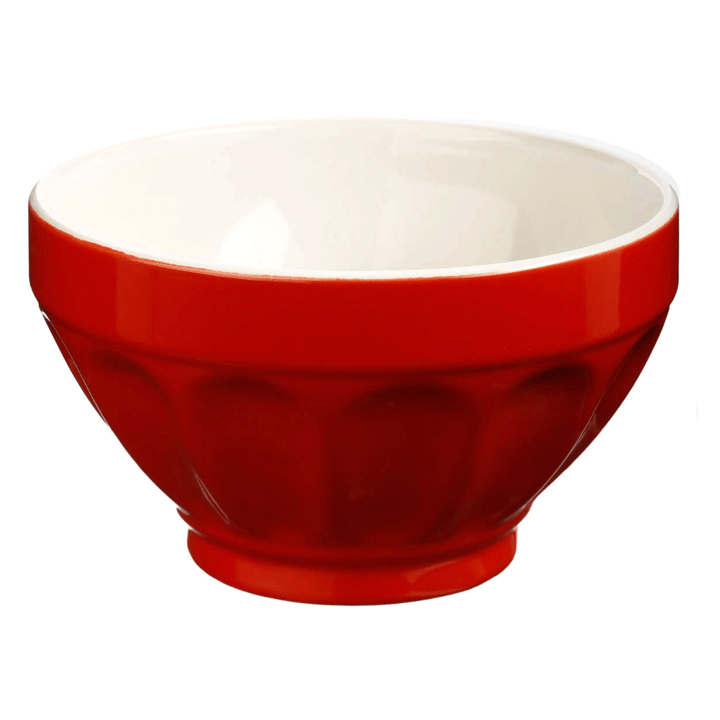 BOWL COLORAMA RED 60CL
