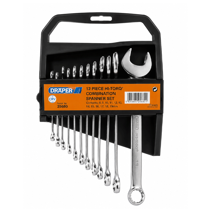 COMBINATION SPANNER SET 12X6-22MM