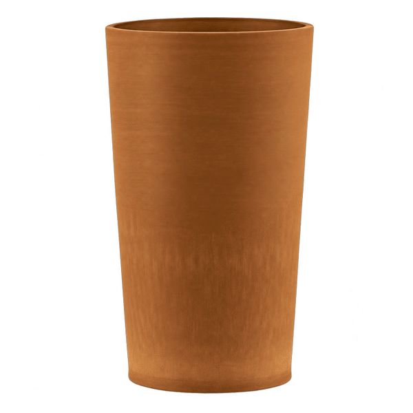 FLOWER POT HIGH CONICAL Ø30CM H52CM TERRACOTTA
