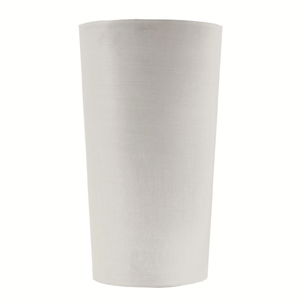 FLOWER POT HIGH CONICAL Ø30CM H52CM WHITE
