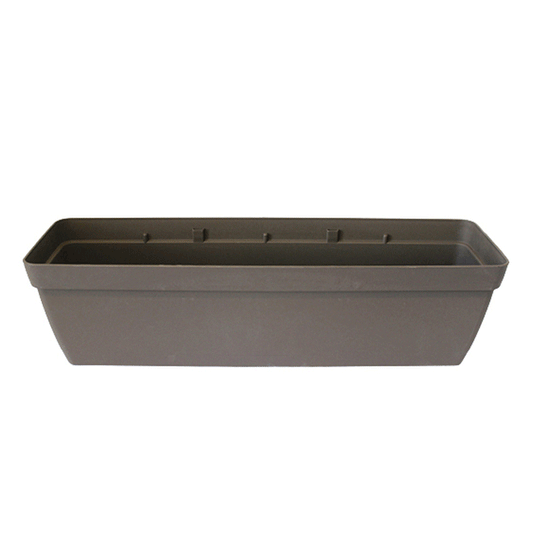 FLOWER POT PP 60X18X100CM TAUPE