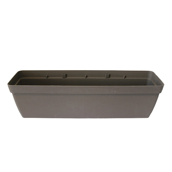 FLOWER POT PP 60X18X100CM TAUPE