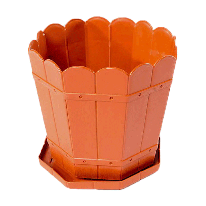 FLOWER POT RUSTIC 8L
