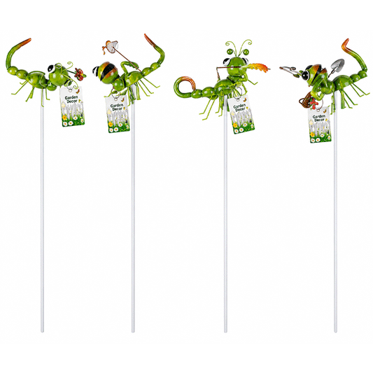 GARDEN STAKE 4AS CATERPILLAR