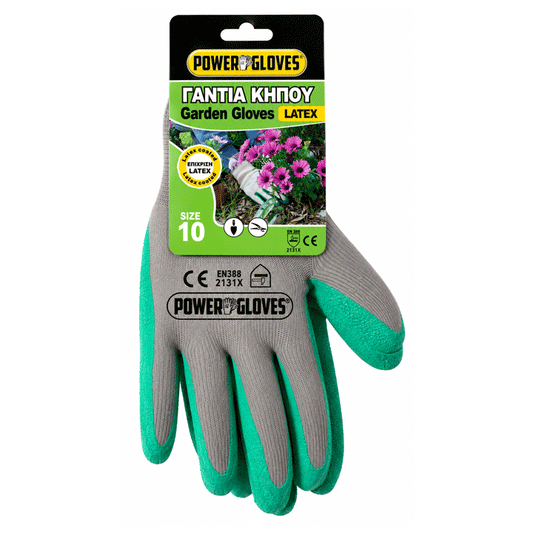 POWER GLOVES GARDEN LATEX 9