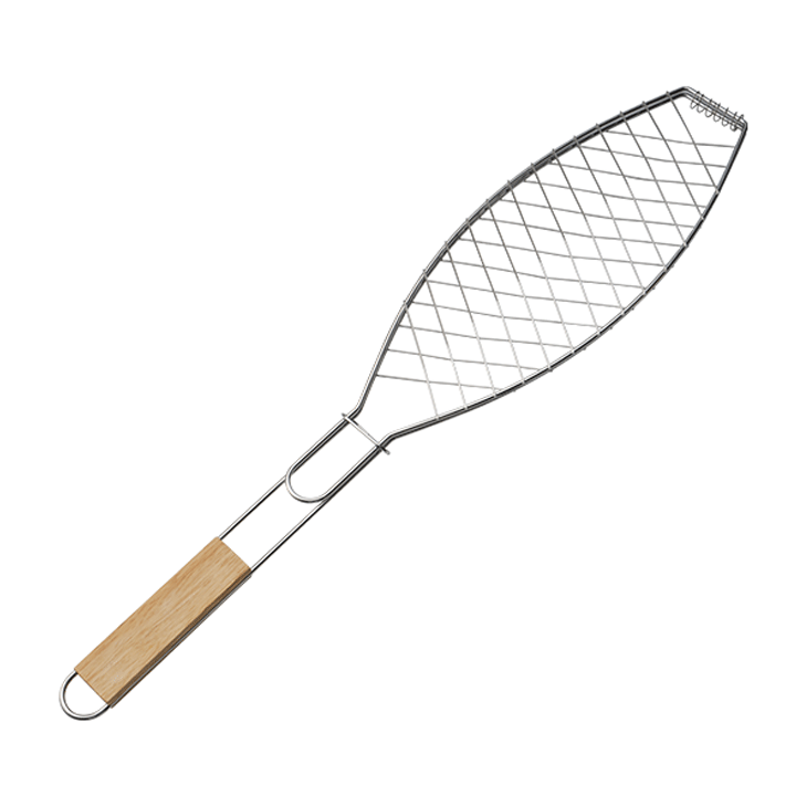 BBQ GRILL RACK FOR FISH L66xW14cm